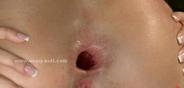  Busty blonde filled with rough hard cock